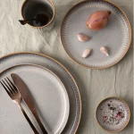 Sapphire grey πιάτο 18,5εκ. - Dutch Rose