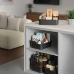 Bellwood Stackable Bin βάση οργάνωσης black/natural large - Umbra - Image 3