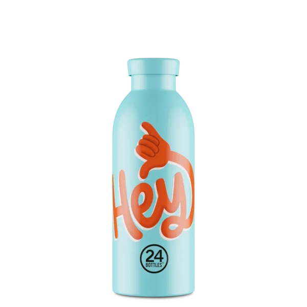 Clima Bottle Hey! Blue θερμός 0,5lt. – 24Bottles