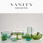 Ακρυλικό ποτήρι σωλήνας 480ml. "Vanity" 1 Waterlily πράσινο σετ/6 - Guzzini - Image 6