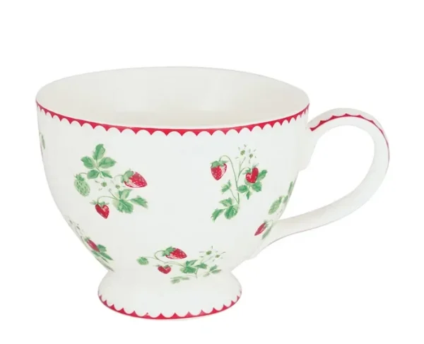 Κούπα τσαγιού Berry white 400ml. - Greengate