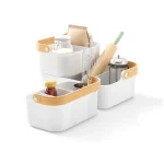 Bellwood Stackable Bin βάση οργάνωσης White-Natural large - Umbra - Image 2
