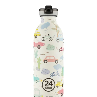 Kids Bottle Adventure Friends παγούρι ανοξείδωτο 0,5lt. - 24 Bottles
