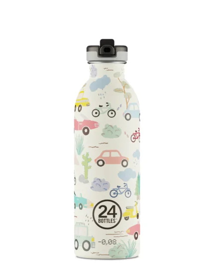 Kids Bottle Adventure Friends παγούρι ανοξείδωτο 0,5lt. - 24 Bottles