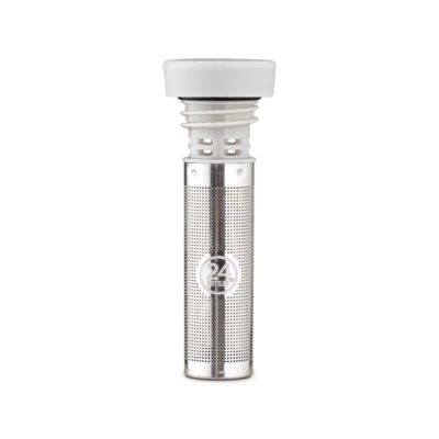 Bottle infuser lid light grey - 24Bottles