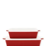 Πυρίμαχα ταψιά Alice red σετ/2 - Greengate