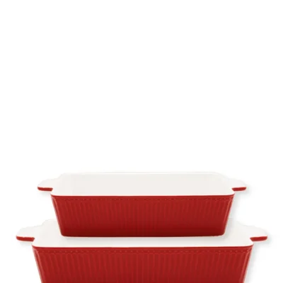 Πυρίμαχα ταψιά Alice red σετ/2 - Greengate