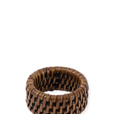 Κρίκοι πετσέτας τραπεζιού rattan σετ/6 - Greengate