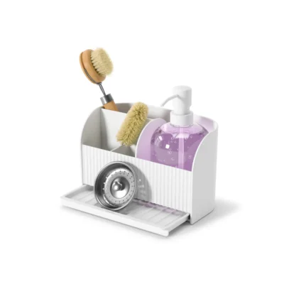 Sling Sink Caddy λευκό με ντισπένσερ - Umbra