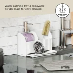 Sling Sink Caddy λευκό με ντισπένσερ - Umbra - Image 3