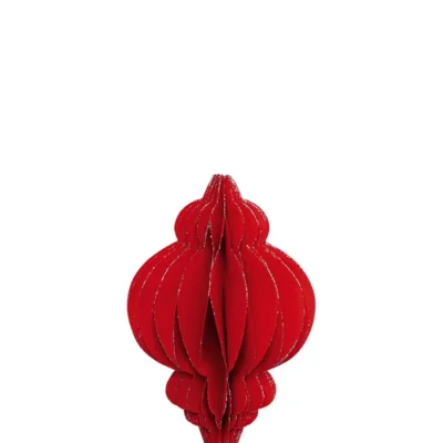 Διακοσμητικό στολίδι “Spire red" 12εκ. - Greengate