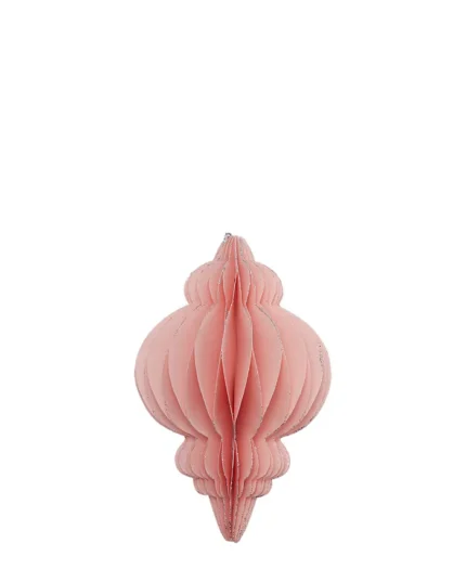 Διακοσμητικό στολίδι “Spire pale pink" 12εκ. - Greengate