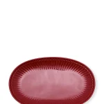 Πιάτο για μπισκότα Alice claret red - Greengate