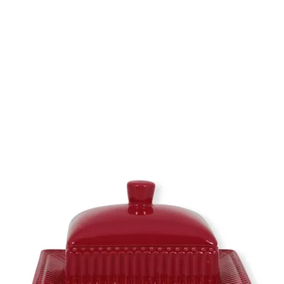 Βουτυριέρα μεσαία Alice claret red - Greengate