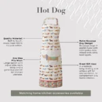 Ποδιά κουζίνας "Hot Dog" βαμβακερή – Ulster Weavers - Image 3