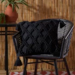 Μαξιλάρι "Alda" black outdoor 43x43cm - Ulster Weaver - Image 3