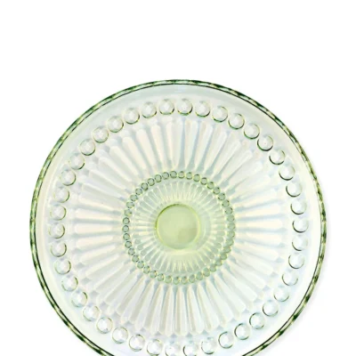 Πιατάκι γυάλινο Alice pale green - Greengate