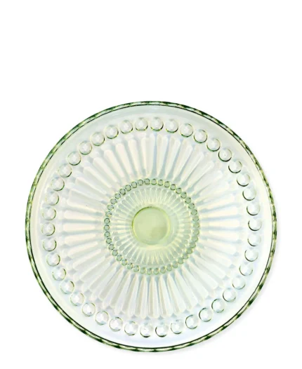 Πιατάκι γυάλινο Alice pale green - Greengate