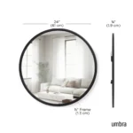 Hub καθρέπτης επιτοίχιος 61cm. - Umbra - Image 8