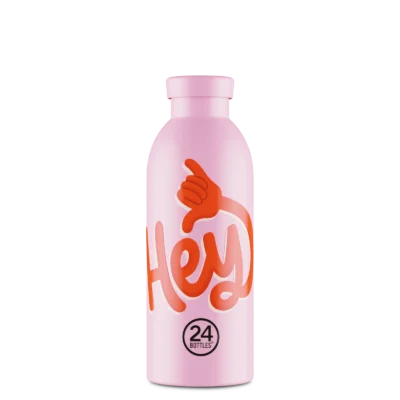 Clima Bottle Hey! Pink θερμός 0,5lt. – 24Bottles