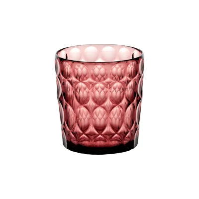 Ακρυλικό ποτήρι σωλήνας 360ml. "Vanity" 1 Mauve μωβ σετ/6 - Guzzini