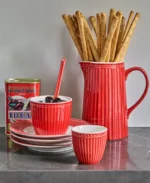 Πορσελάνινο κουτάλι Alice red - Greengate - Image 2