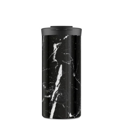 Travel Tumbler Black Marble ποτήρι θερμός 0,60lt - 24Bottles