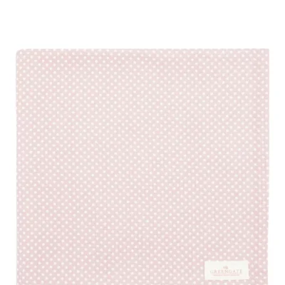 Τραπεζομάντηλο Dotty pale pink 150x150εκ. - Greengate