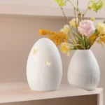 Λάμπα LED πορσελάνης με ανάγλυφα λουλούδια & πεταλούδες - Räder - Image 2