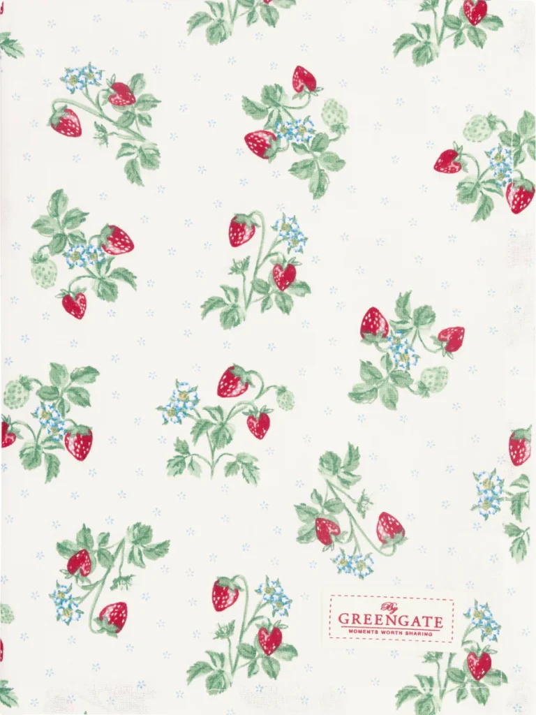 Τραπεζομάντηλο Berry white 150x150εκ. - Greengate